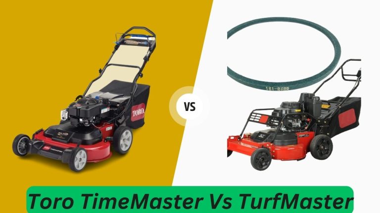 Toro TimeMaster Vs TurfMaster